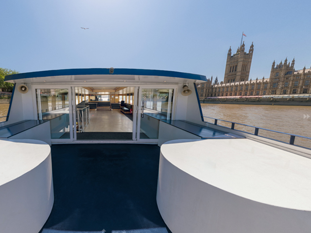 Thames River Tours aboard the Sapphire of London